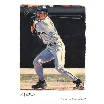 2002 Topps Gallery Veteran Variation 1 #100 Ichiro Suzuki Empty Dugout