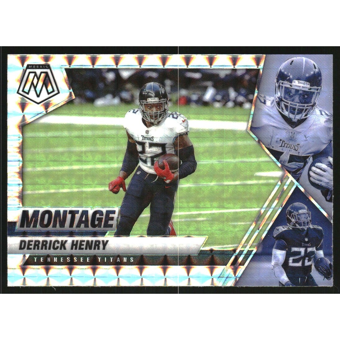 2021 Panini Mosaic Montage Mosaic #17 Derrick Henry