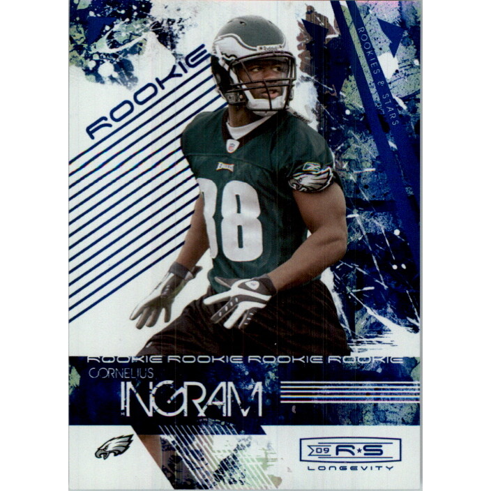 2009 Donruss Rookies and Stars Longevity Sapphire #139 Cornelius Ingram. rookie card picture