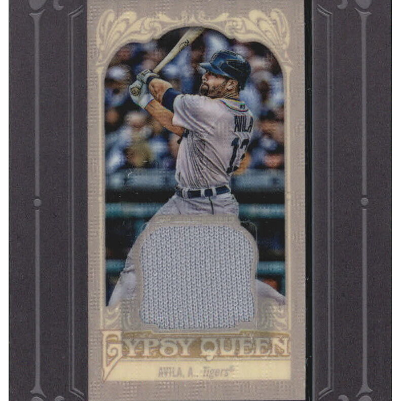 2012 Topps Gypsy Queen Framed Mini Relics #AA Alex Avila