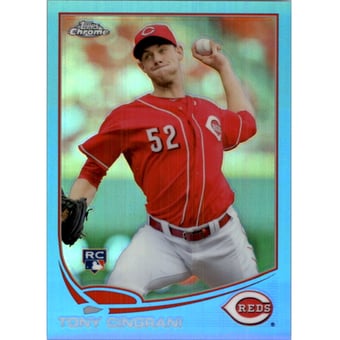 2013 Topps Chrome Blue Refractors #171 Tony Cingrani