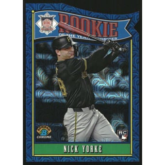 2025 Bowman Chrome Mega Box Rookie of the Year Favorites Navy Refractors #ROY14 Nick Yorke
