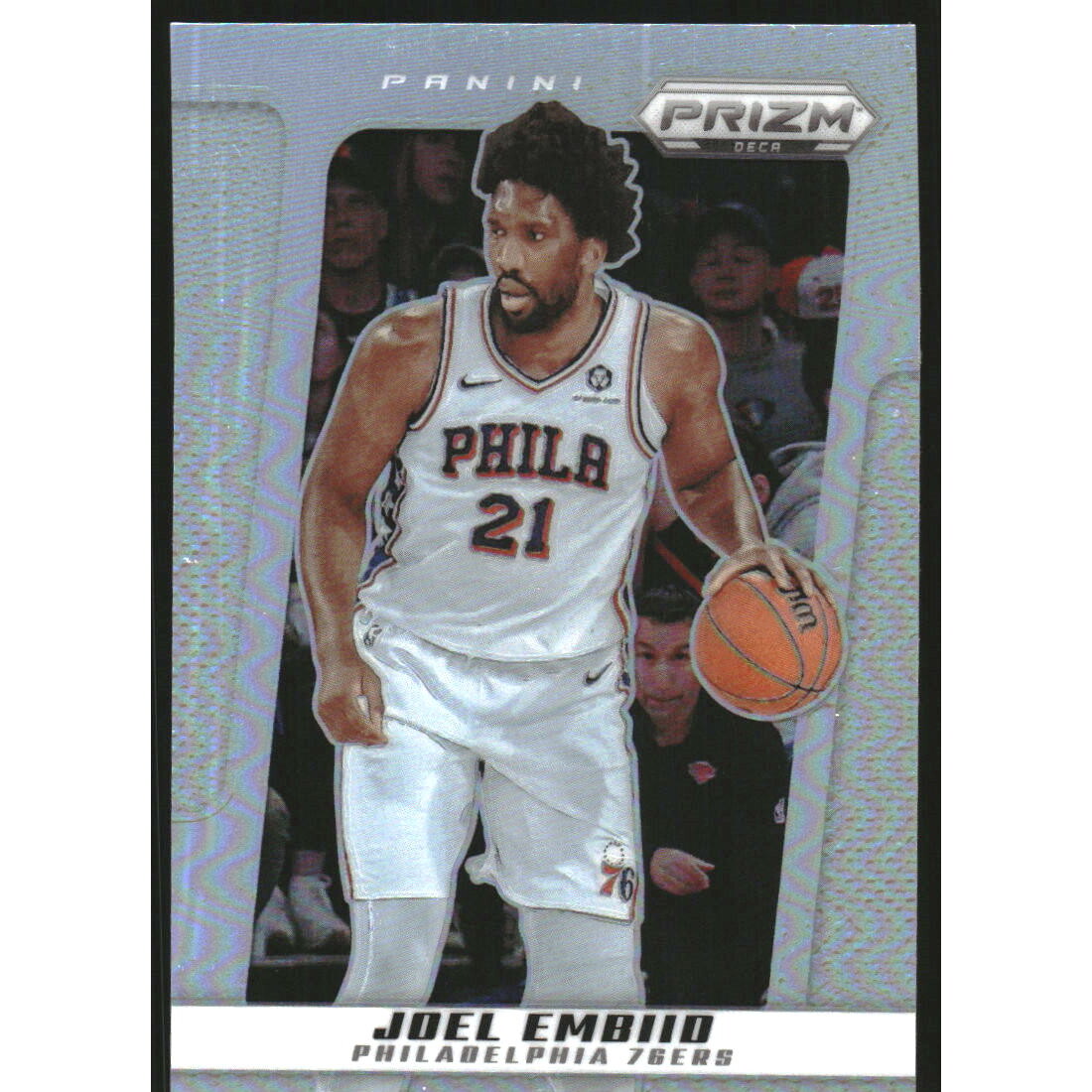 2024-25 Prizm Deca Prizms Silver #196 Joel Embiid