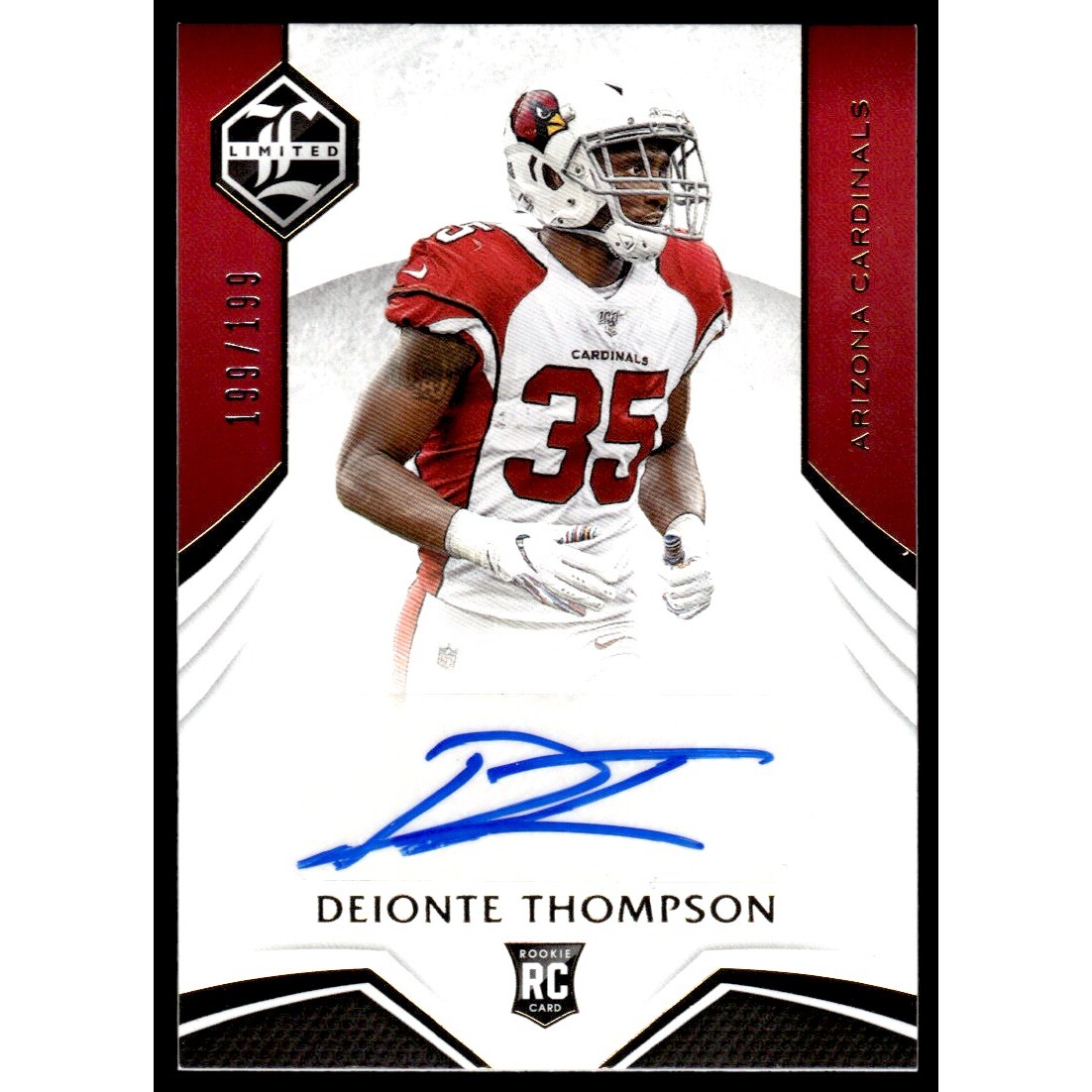 2019 Limited #230 Deionte Thompson AU/199 RC