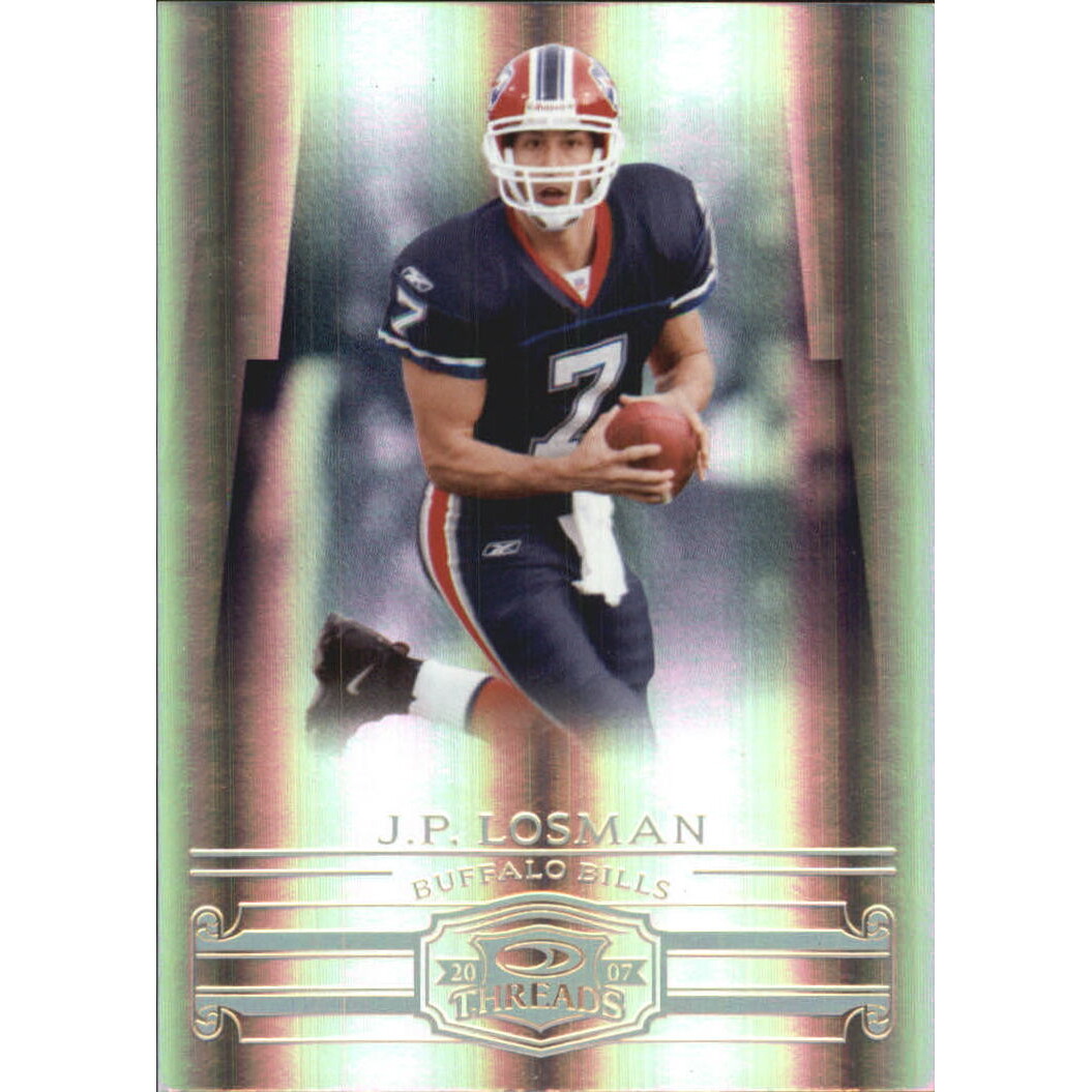 2007 Donruss Threads Gold Holofoil #62 J.P. Losman