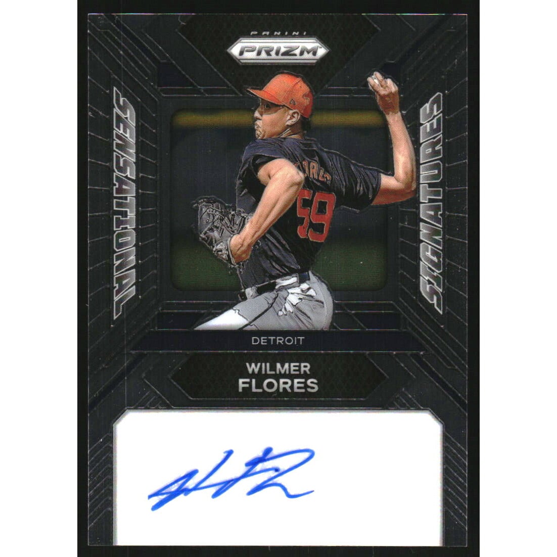2024 Panini Prizm Sensational Signatures #24 Wilmer Flores. rookie card picture