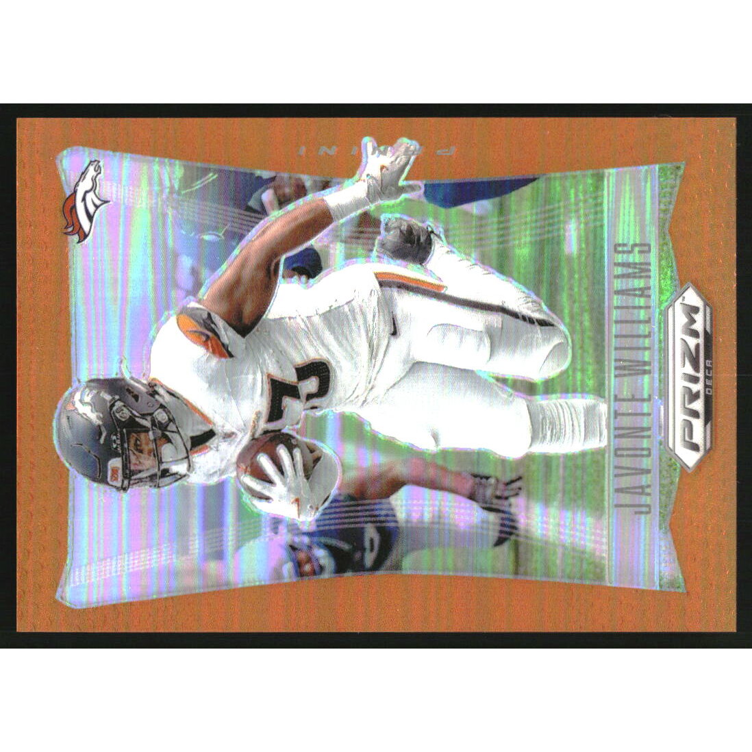 2024 Panini Prizm Deca Prizms Orange #89 Javonte Williams