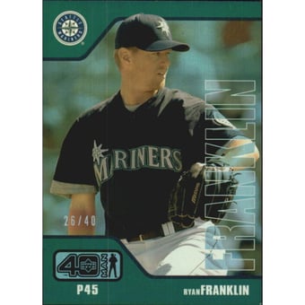 2002 Upper Deck 40-Man Electric Rainbow #188 Ryan Franklin