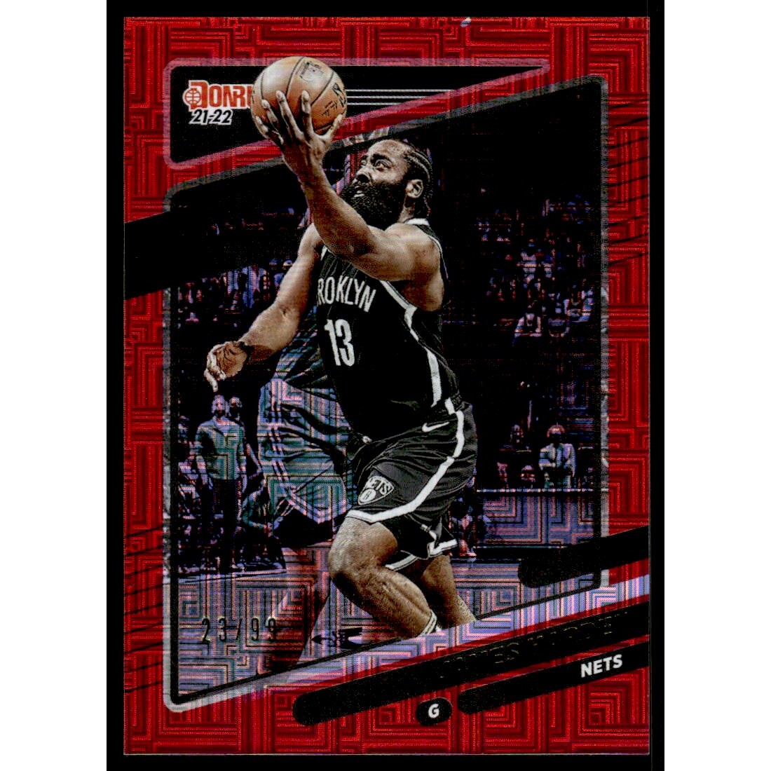 2021-22 Donruss Choice Red #64 James Harden 2021-22 Donruss Choice Red #64 James Harden