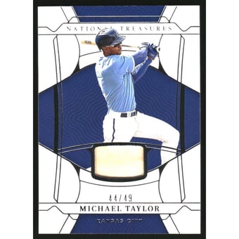 2022 Panini National Treasures #93 Michael Taylor JSY/49