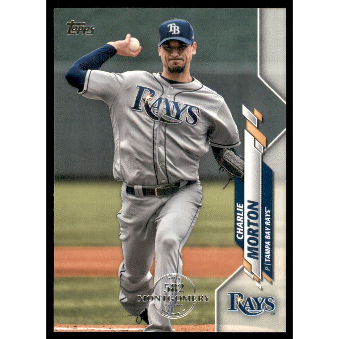 2020 Topps Factory Set 582 Montgomery Club #406 Charlie Morton