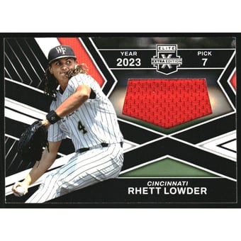 2023 Elite Extra Edition First Round Materials #10 Rhett Lowder