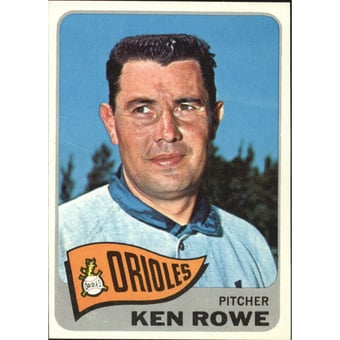 1965 Topps #518 Ken Rowe