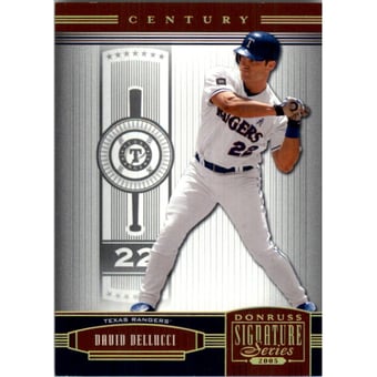 2005 Donruss Signature Century Proofs Gold #143 David Dellucci