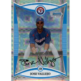 2008 Bowman Chrome Prospects X-Fractors #BCP215 Jose Vallejo