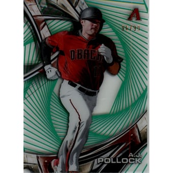 2016 Topps High Tek Green Rainbow #HTAP A.J. Pollock