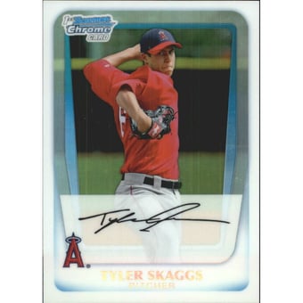 2011 Bowman Chrome Prospects Refractors #BCP194 Tyler Skaggs