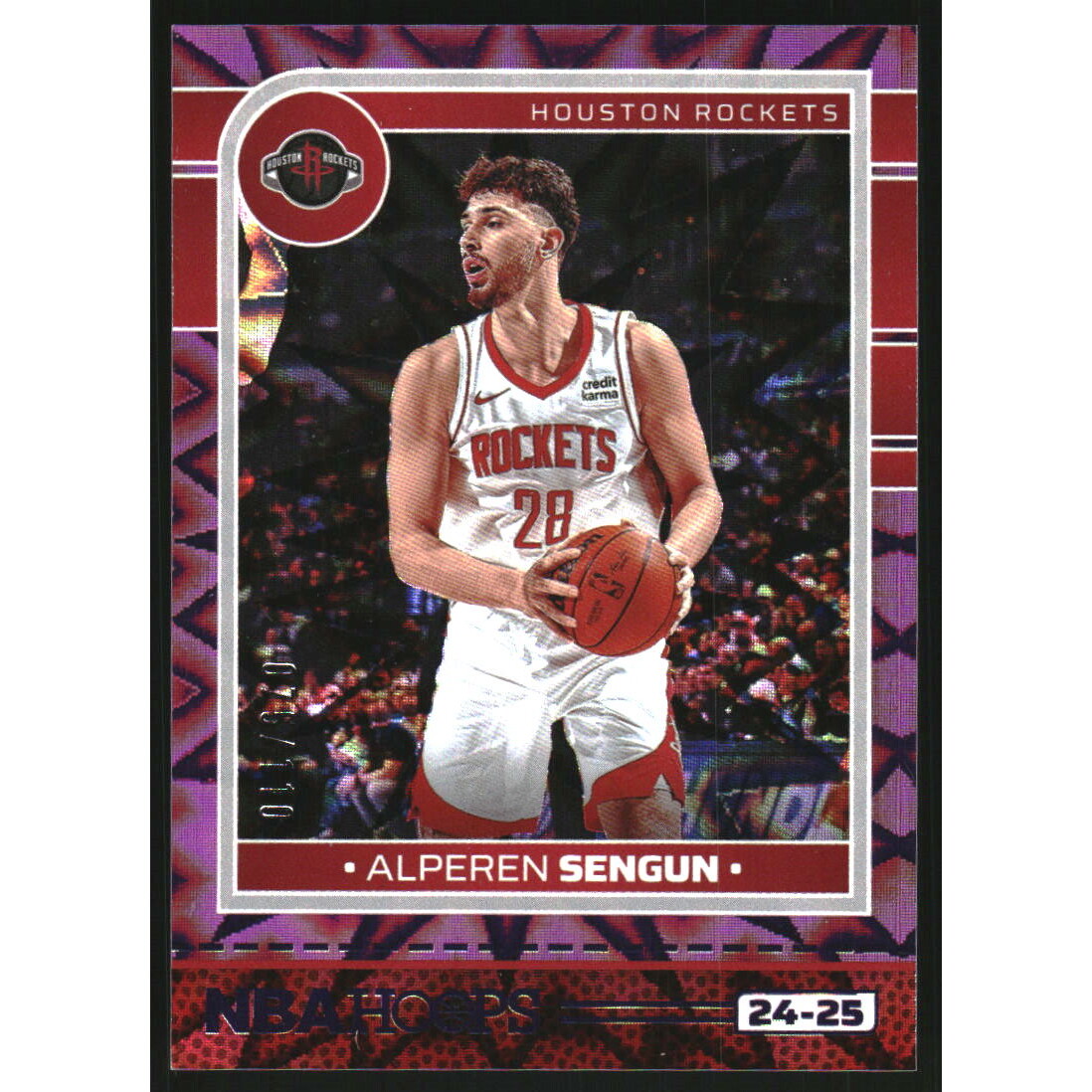 2024-25 Hoops Purple Explosion #210 Alperen Sengun
