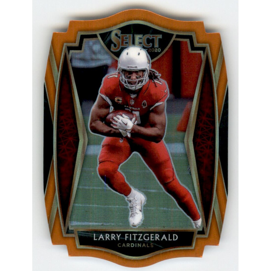 2020 Select Prizm Orange Die Cut #122 Larry Fitzgerald