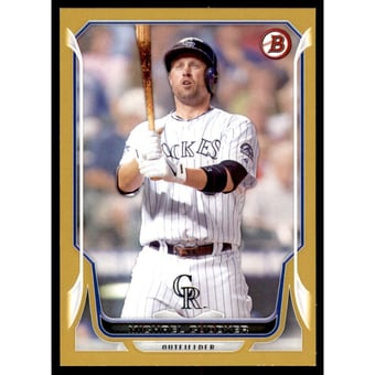 2014 Bowman Gold #122 Michael Cuddyer