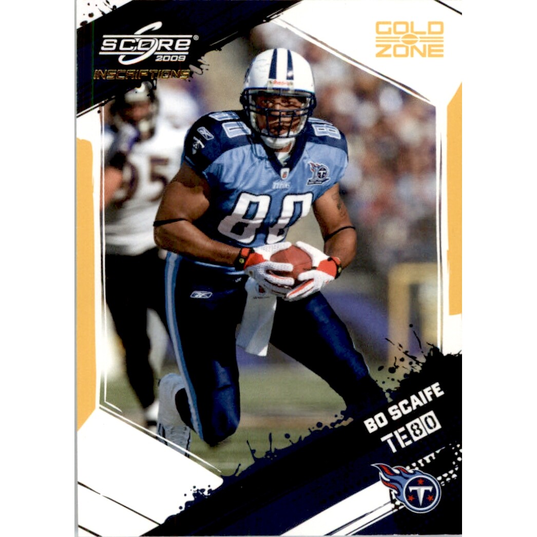2009 Score Inscriptions Gold Zone #282 Bo Scaife