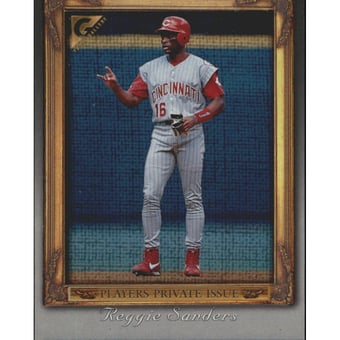 1998 Topps Gallery Player's Private Issue #73 Reggie Sanders