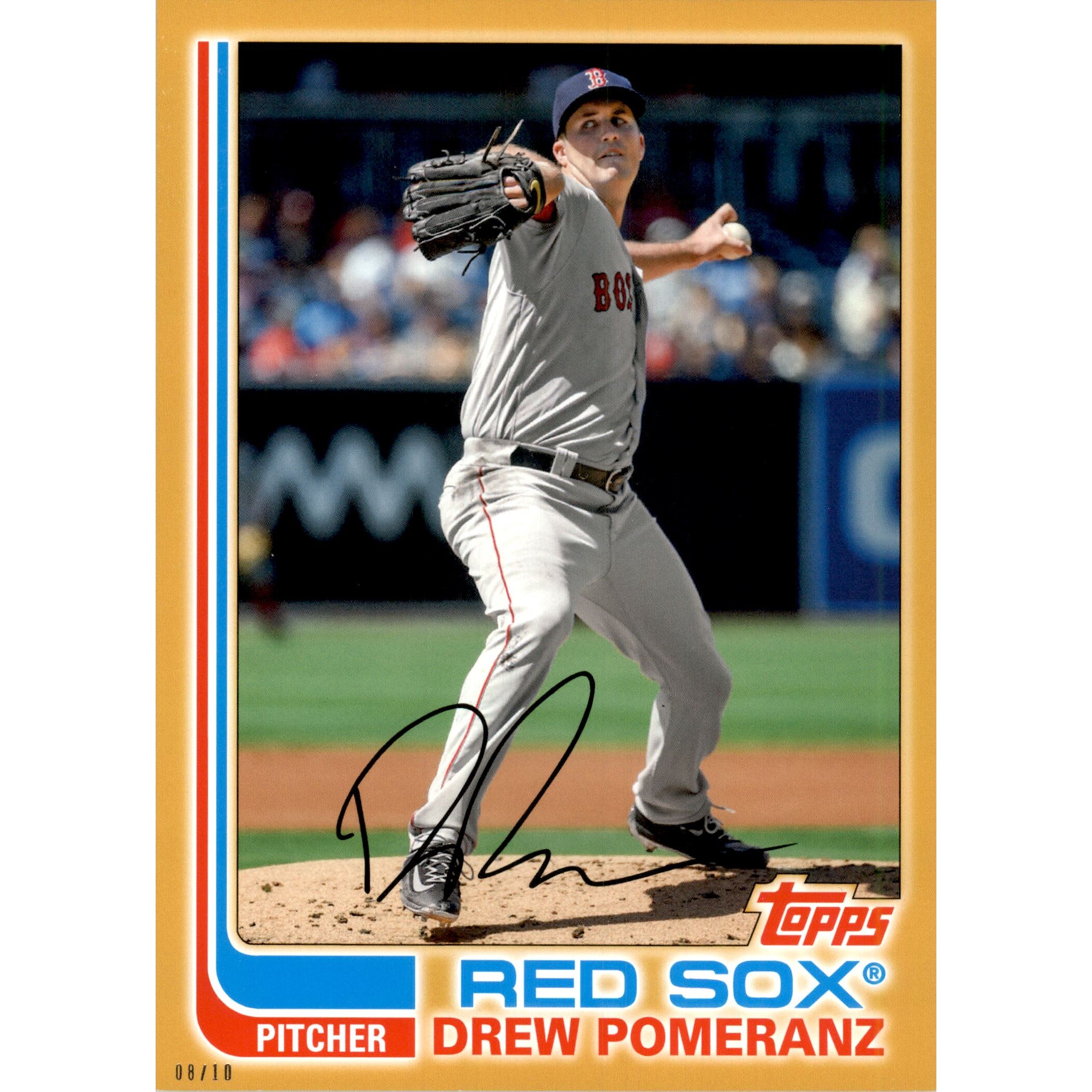 2017 Topps Archives 5×7 Gold #118 Drew Pomeranz