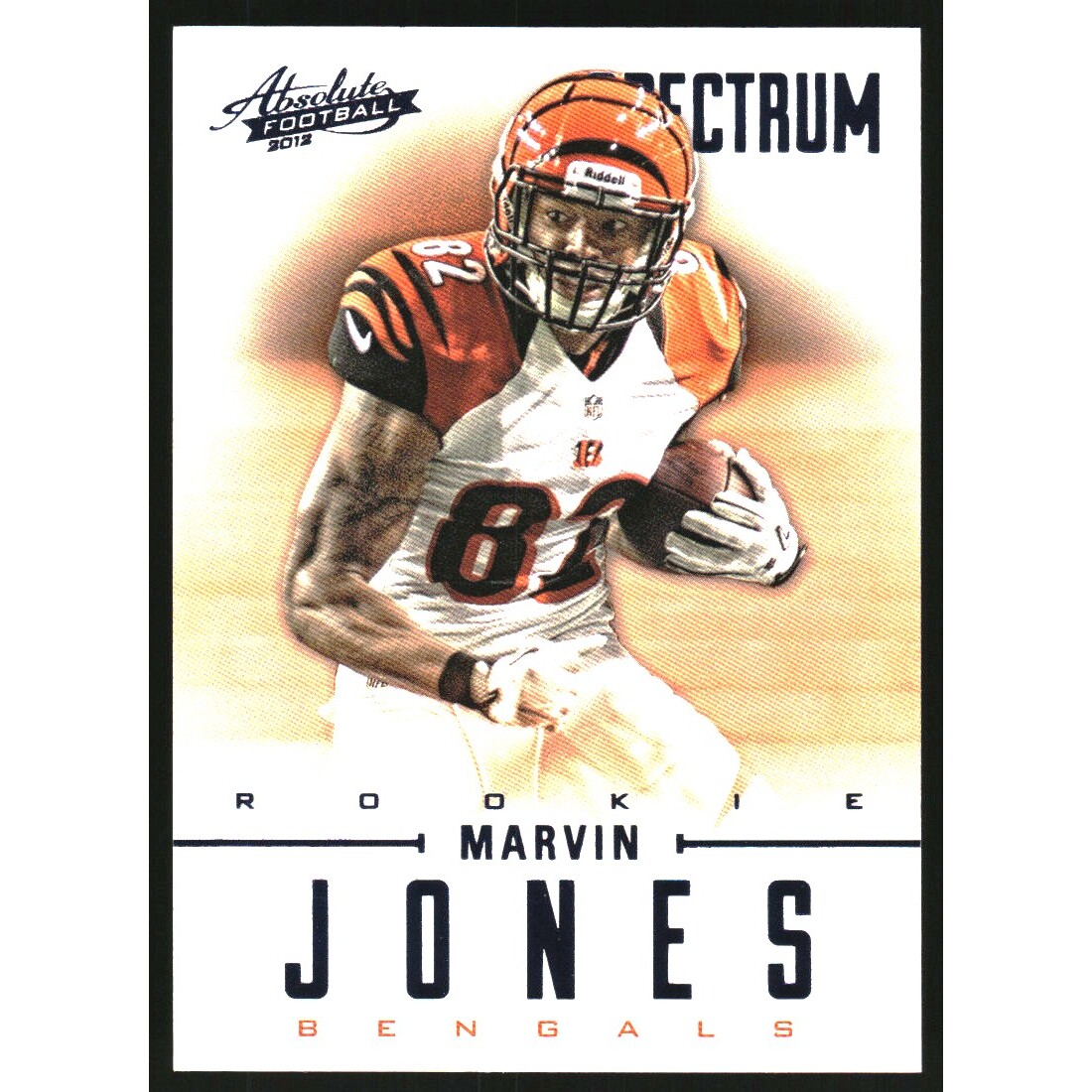 2012 Absolute Spectrum Blue Retail #163 Marvin Jones