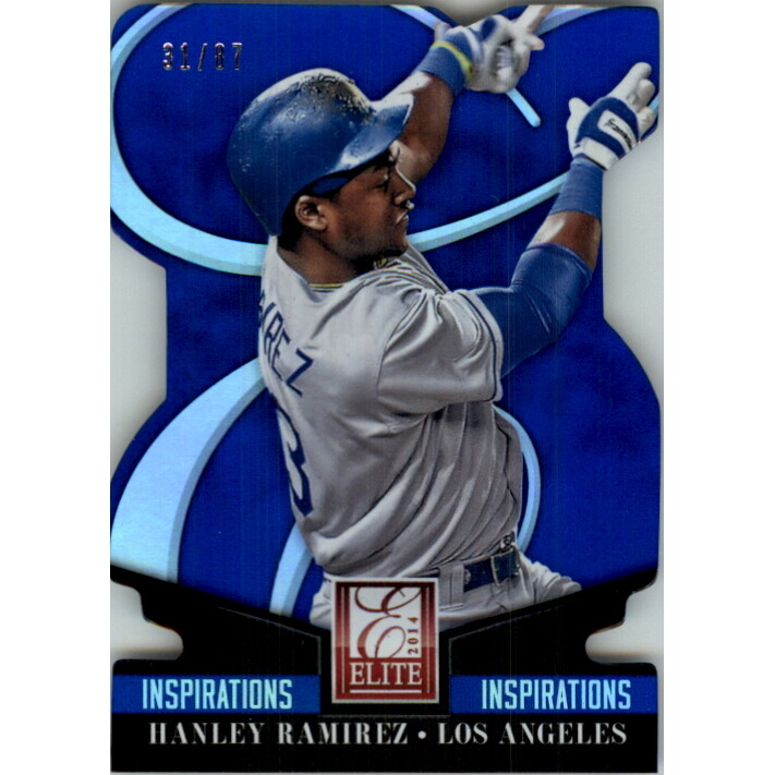 2014 Elite Inspirations #24 Hanley Ramirez/87