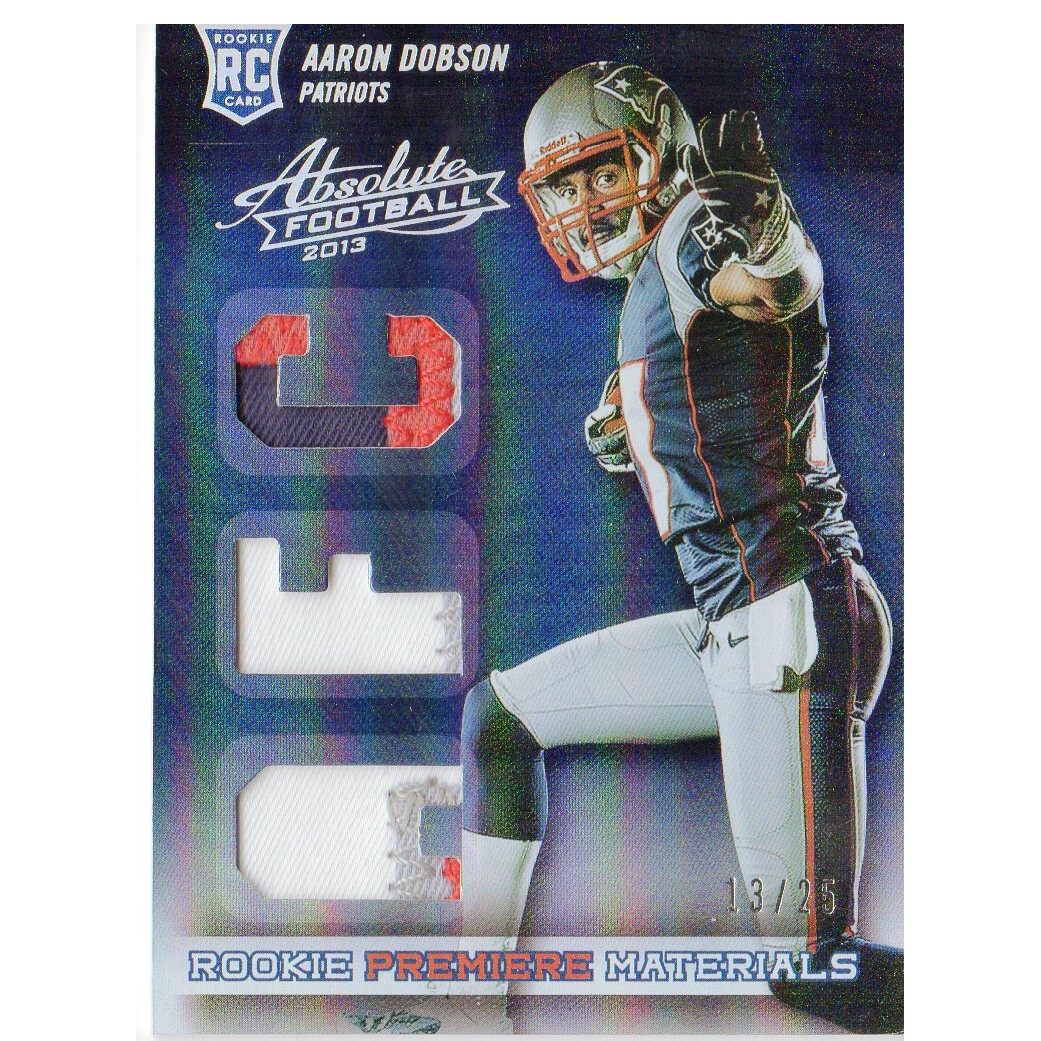 2013 Absolute Rookie Premiere Materials AFC/NFC Prime #201 Aaron Dobson