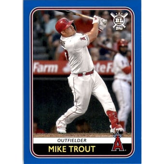 2020 Topps Big League Blue #68 Mike Trout