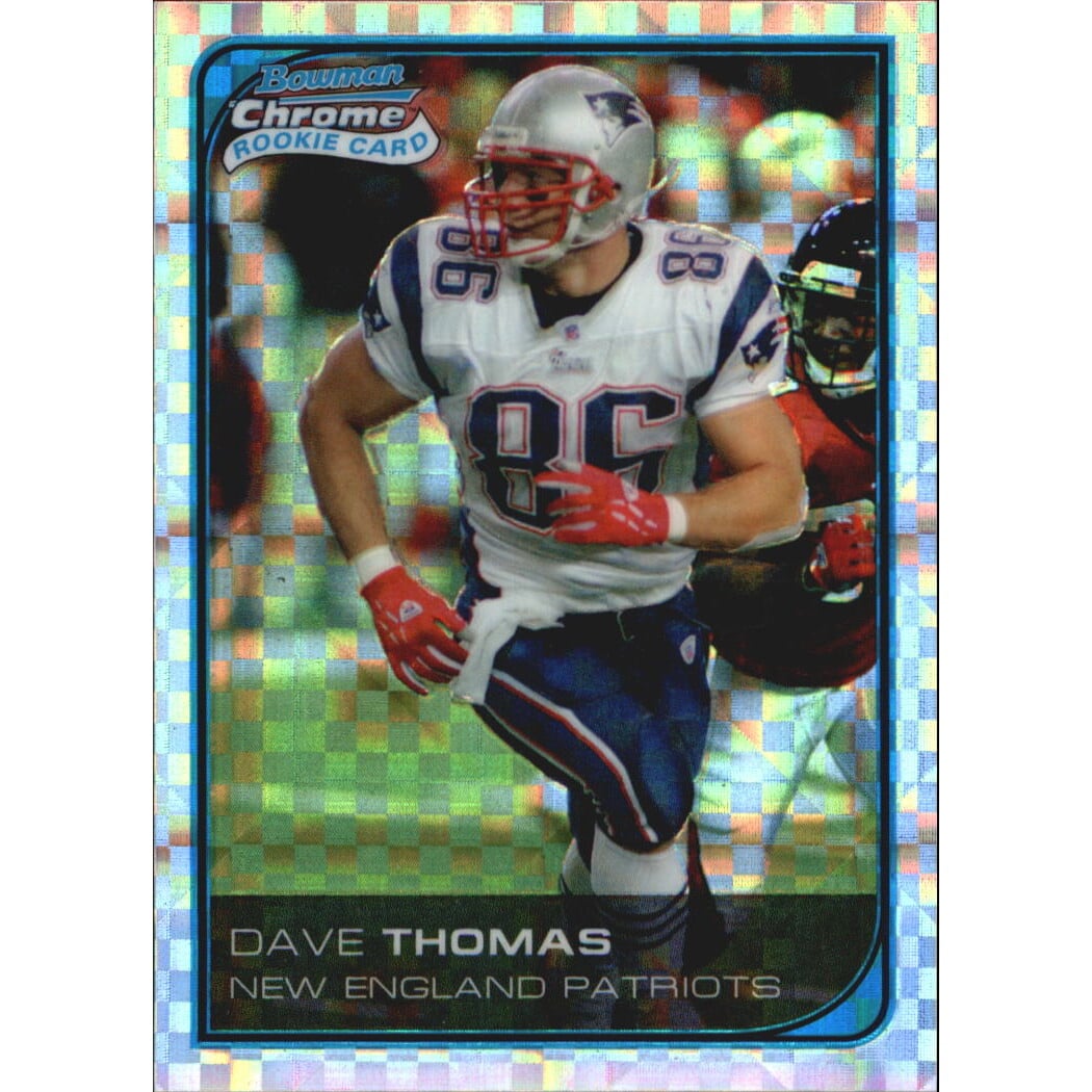 2006 Bowman Chrome Xfractors #262 David Thomas. rookie card picture