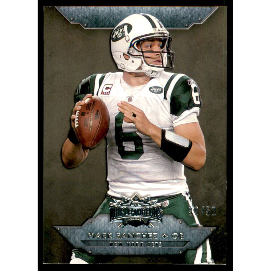 2012 Topps Triple Threads Onyx #64 Mark Sanchez. rookie card picture