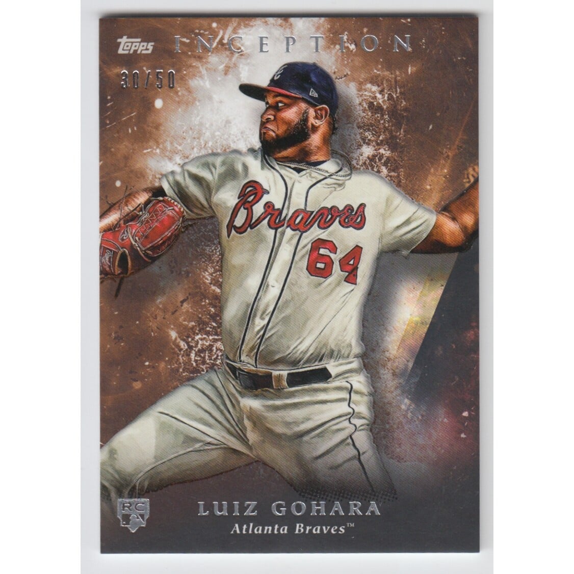 2018 Topps Inception Orange #51 Luiz Gohara. rookie card picture
