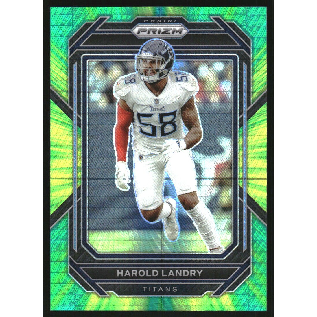 2022 Panini Prizm Prizms Hyper #288 Harold Landry. rookie card picture