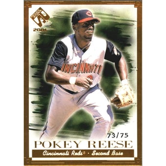 2001 Private Stock Gold Portraits #32 Pokey Reese