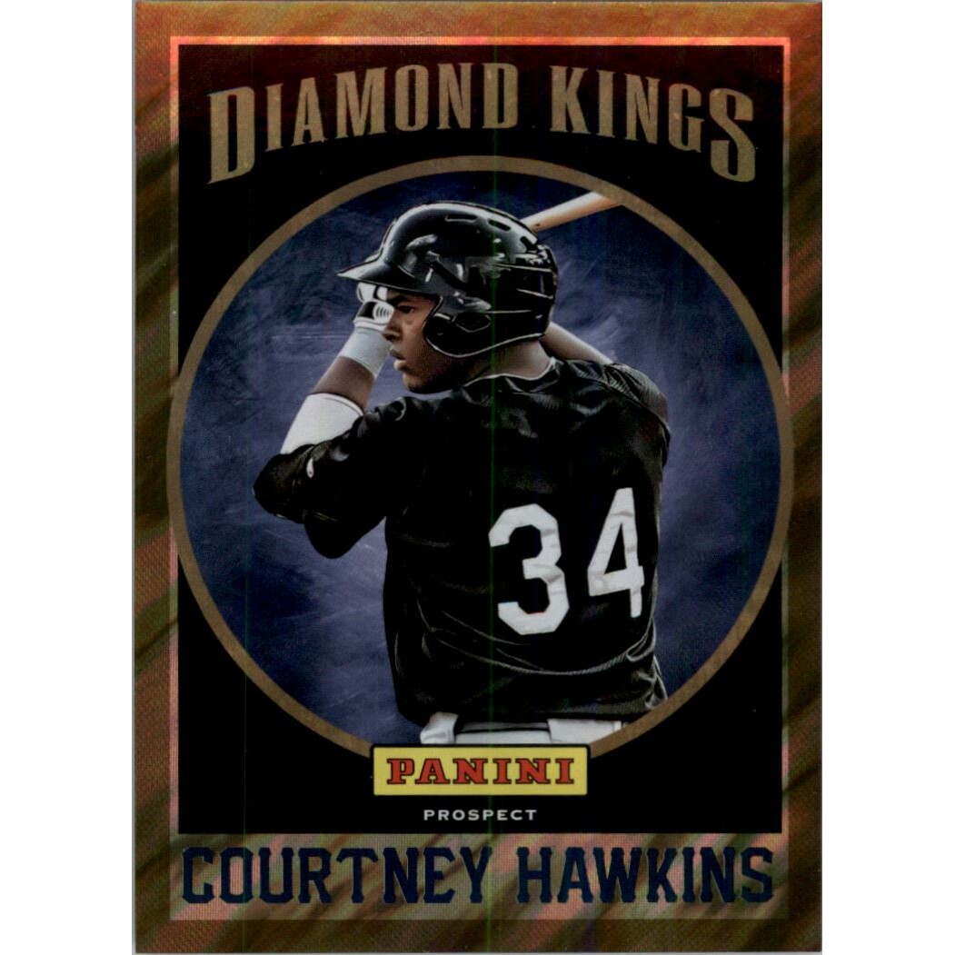 2013 Panini National Convention Kings Holo Lava Flow #3 Courtney Hawkins. rookie card picture