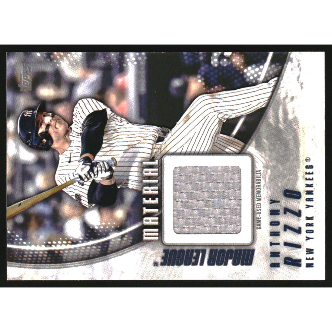 2025 Topps Major League Materials #MLM2ARZ Anthony Rizzo S2. rookie card picture
