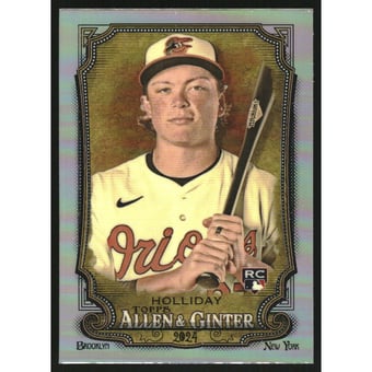 2024 Topps Allen and Ginter Chrome Refractors #277 Jackson Holliday