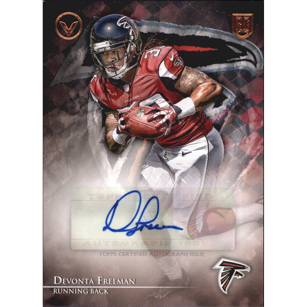 2014 Topps Valor Autographs #VADFR Devonta Freeman 2014 Topps Valor Autographs #VADFR Devonta Freeman