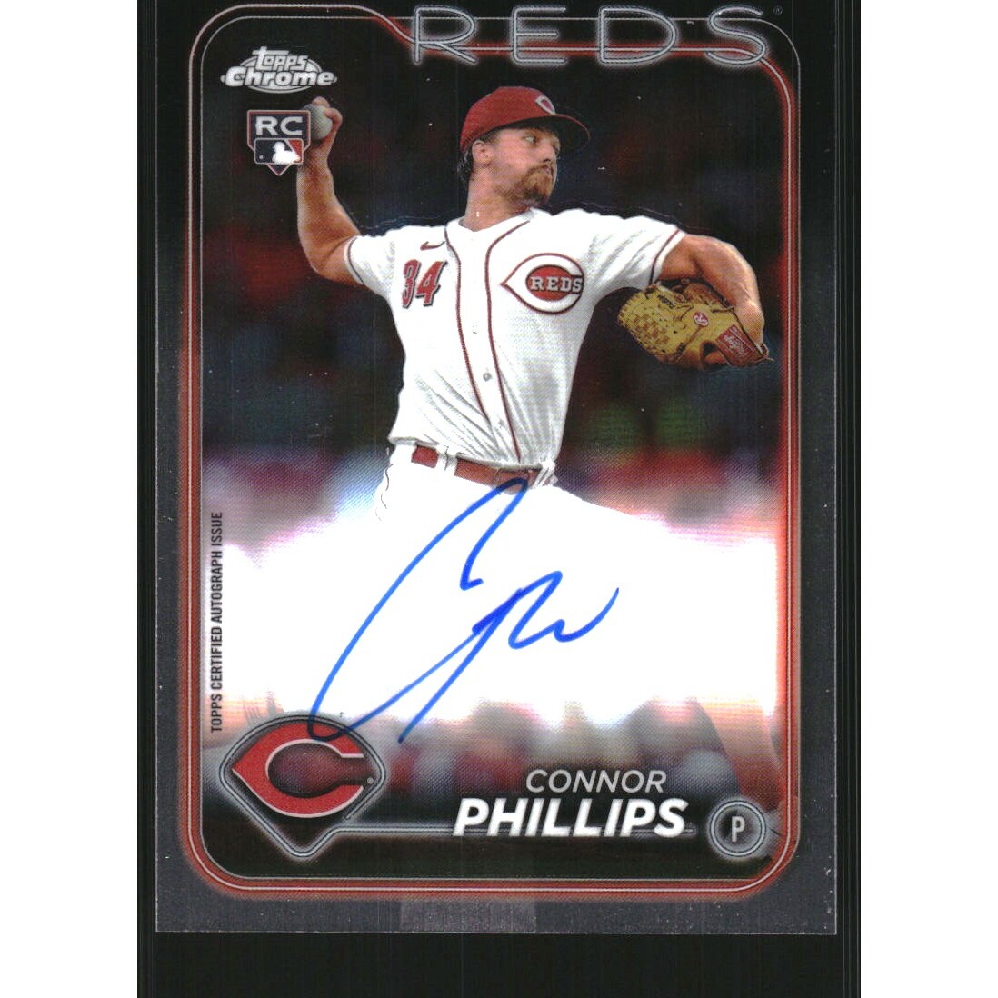 2024 Topps Chrome Rookie Autographs #RACP Connor Phillips