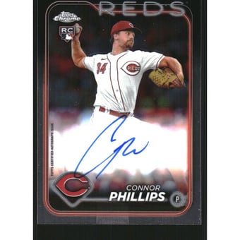 2024 Topps Chrome Rookie Autographs #RACP Connor Phillips