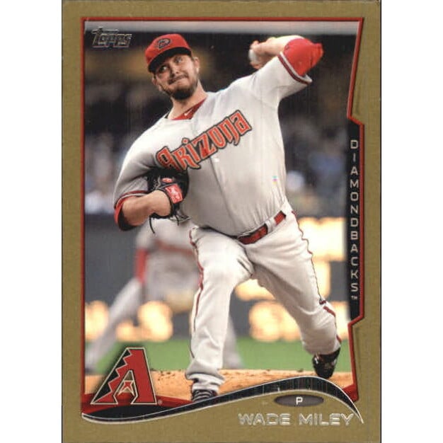 2014 Topps Mini Gold #170 Wade Miley