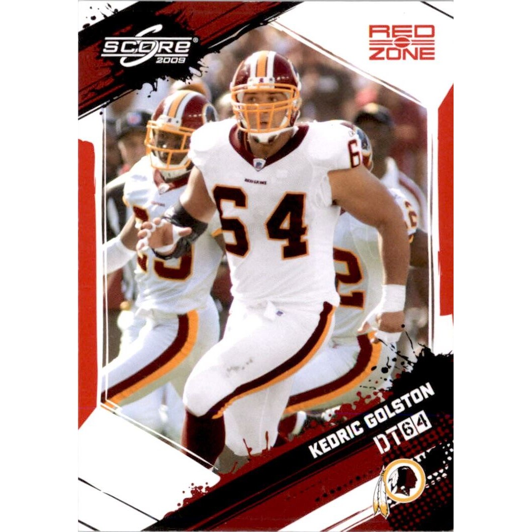 2009 Score Red Zone #297 Kedric Golston