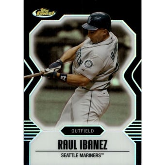 2007 Finest Refractors Black #115 Raul Ibanez