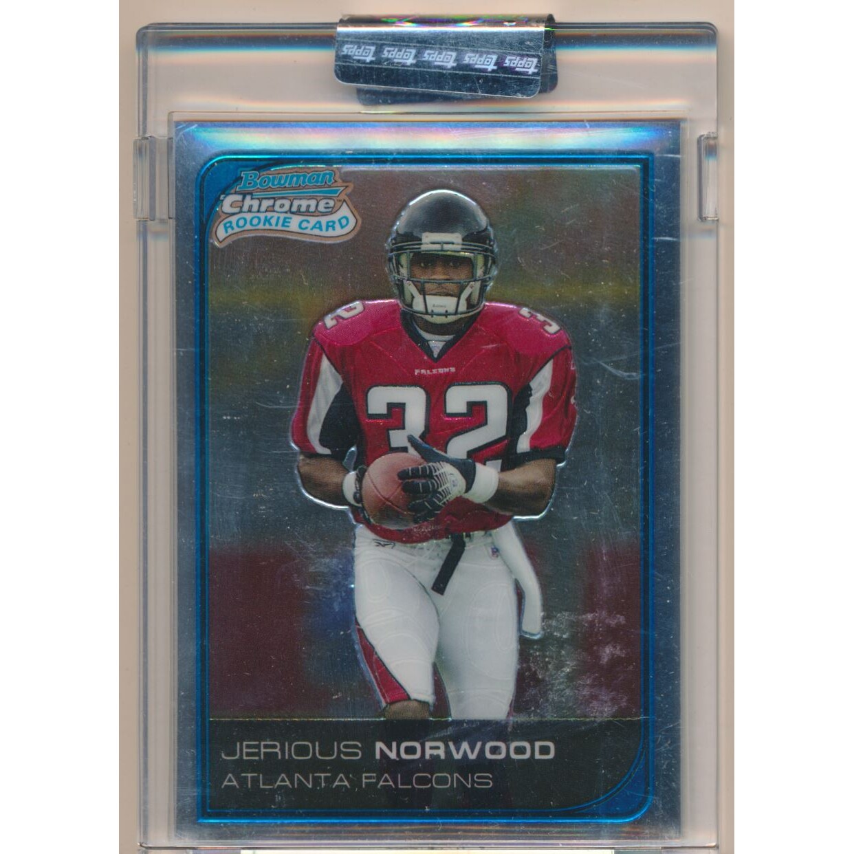 2006 Bowman Chrome Uncirculated Rookies #256 Jerious Norwood. rookie card picture