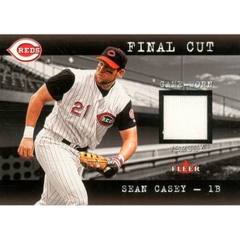 2001 Fleer Genuine Final Cut #4 Sean Casey