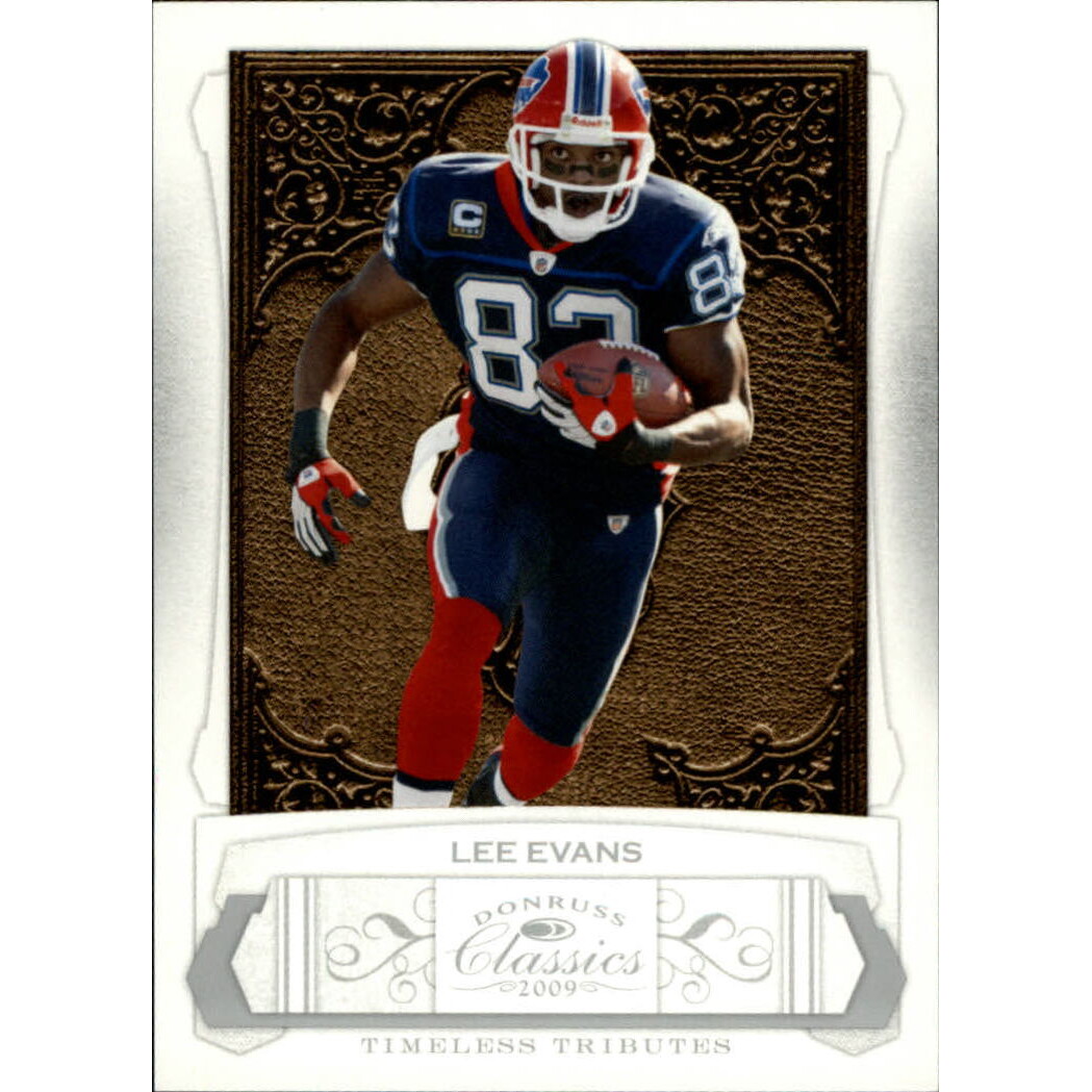 2009 Donruss Classics Timeless Tributes Silver #11 Lee Evans. rookie card picture