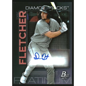 2020 Bowman Platinum Top Prospect Autographs #TOP71 Dominic Fletcher