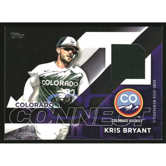 2024 Topps City Connection Swatch Collection #CC2KB Kris Bryant S2